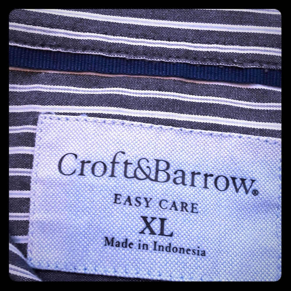 Croft & Barrow long sleeved dress shirt.